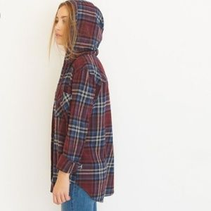 Hooded Plaid Flannel